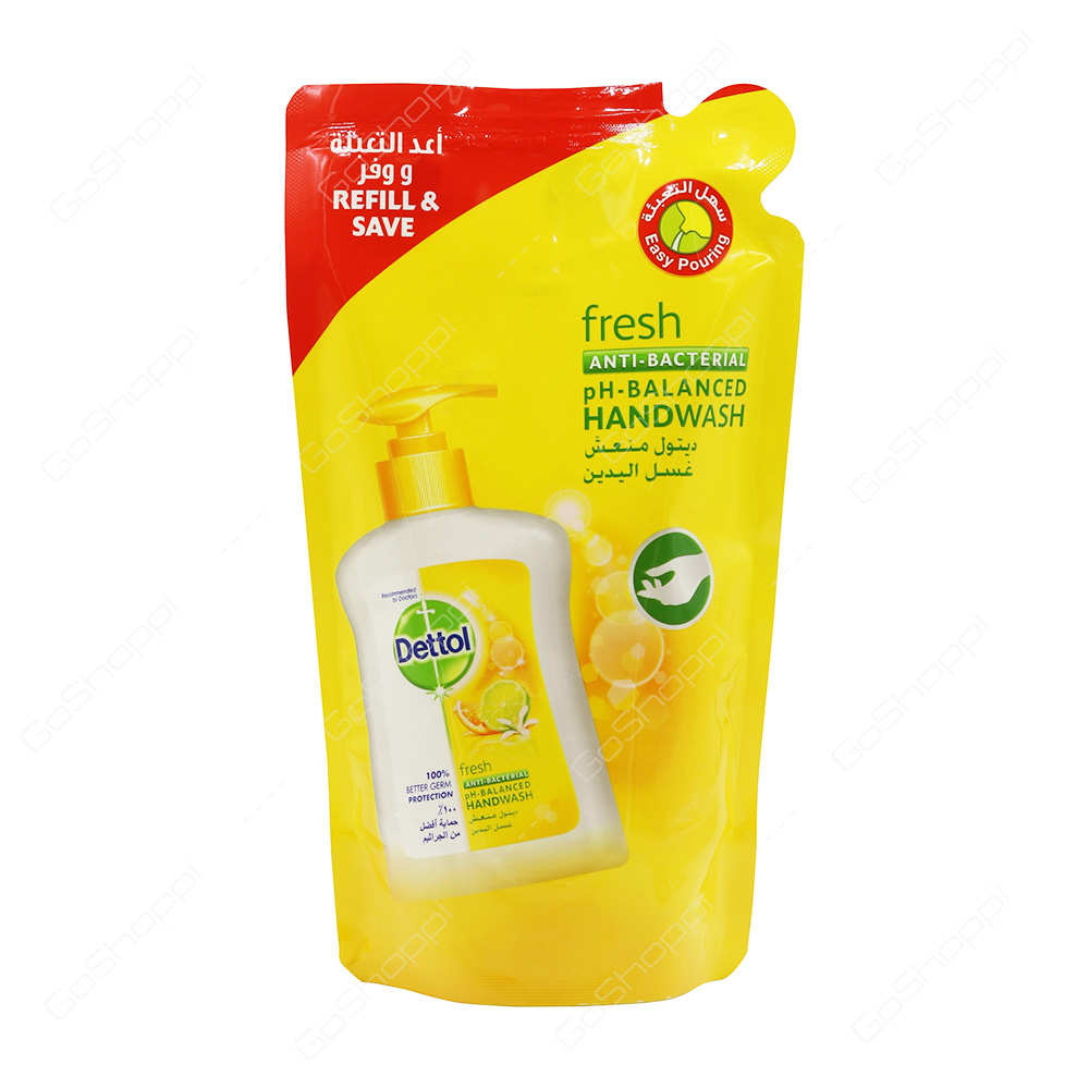 Dettol Fresh Anti Bacterial Hand Wash Refill 450 ml