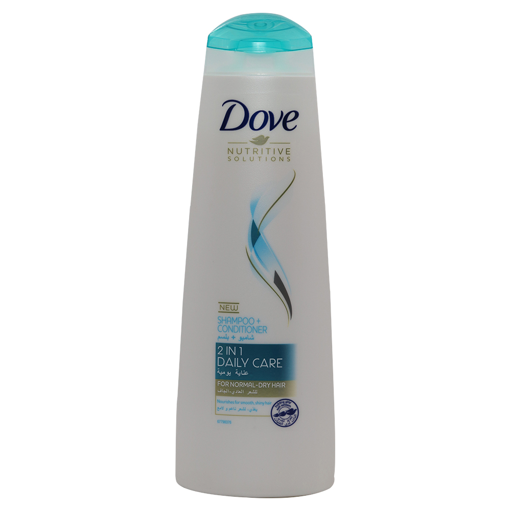 Dove Nutritive Solutions 2 In 1 Daily Care Shampoo + Conditioner 350ml