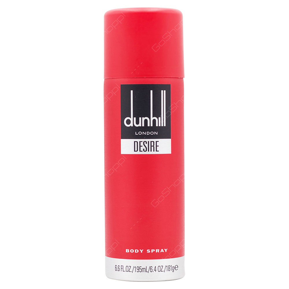 dunhill desire body spray