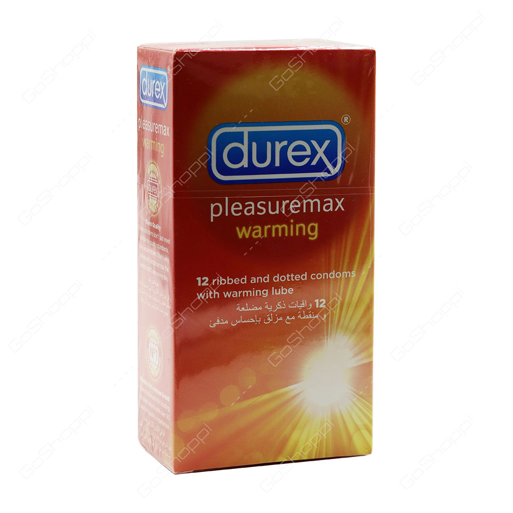 Durex Pleasuremax Warming Condoms 12 pcs