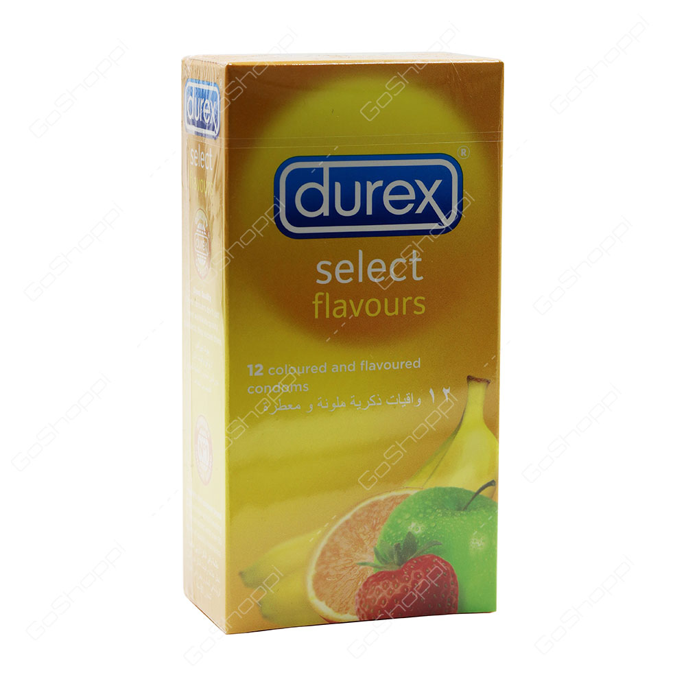 Durex Select Flavours Condoms 12 pcs