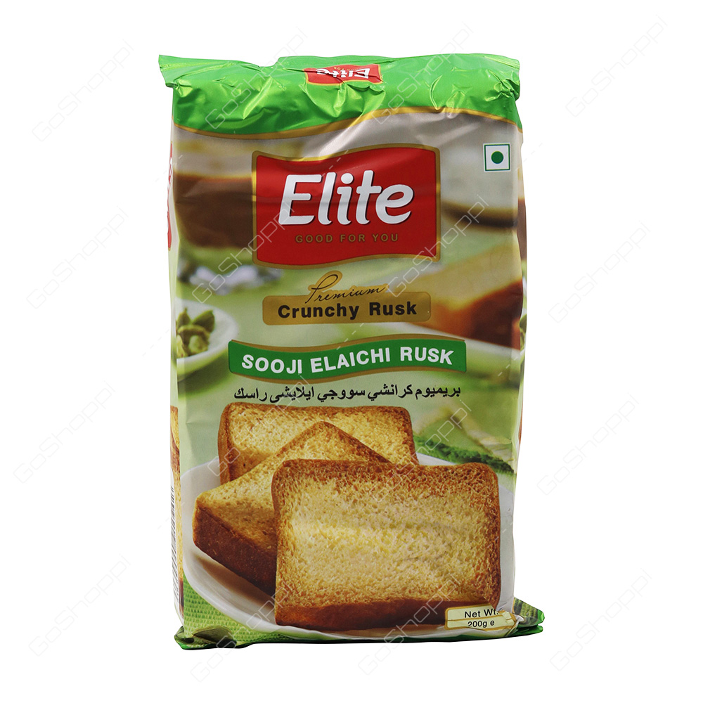 Elite Sooji Elaichi Rusk 200 g