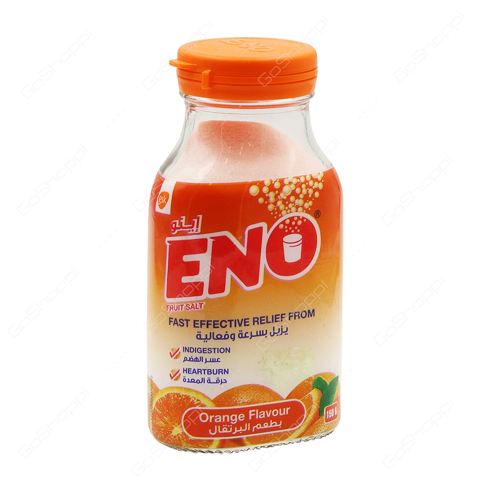 Eno Fruit Salt Orange Flavour 150 g