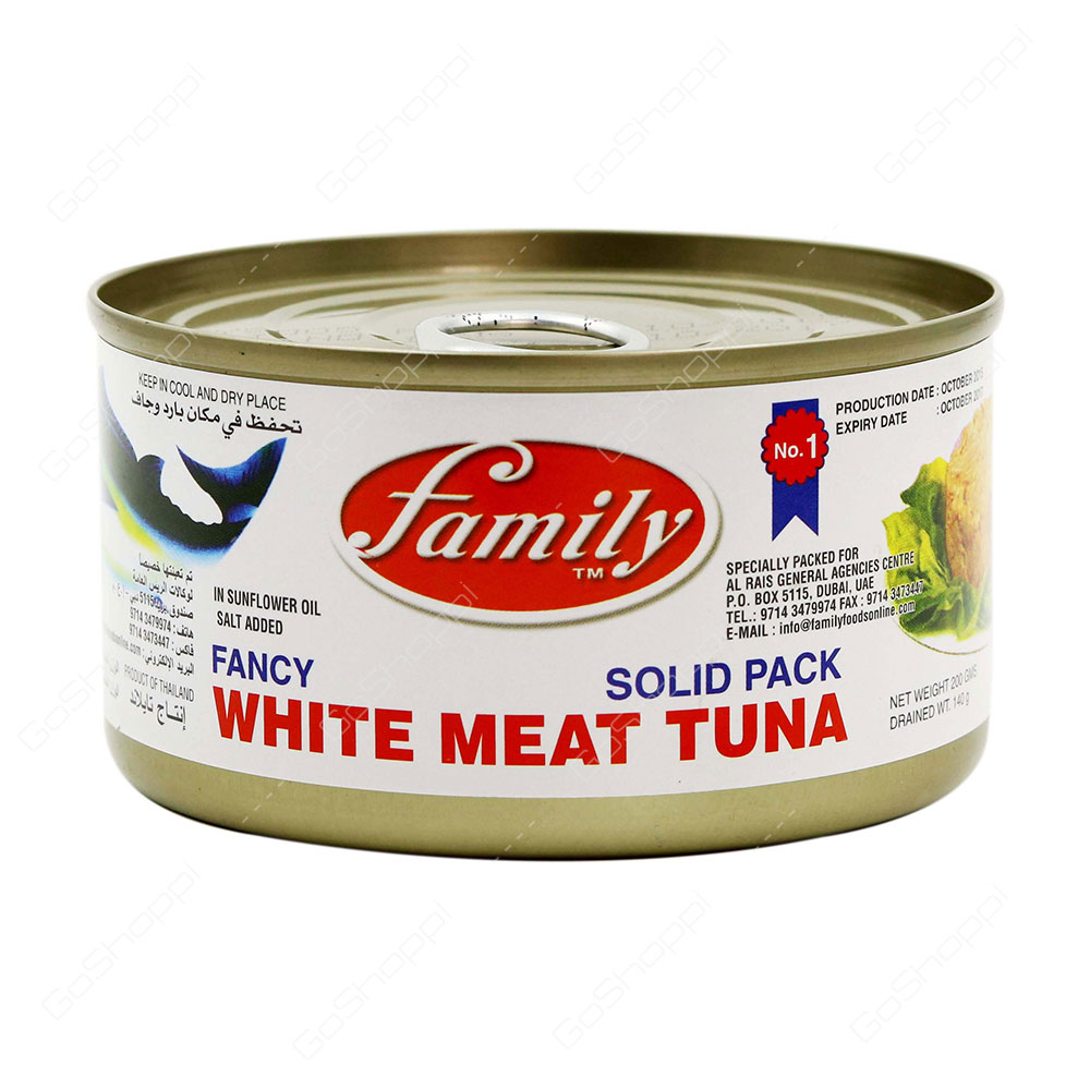 Family Fancy Solid Pack White Meat Tuna 200 g