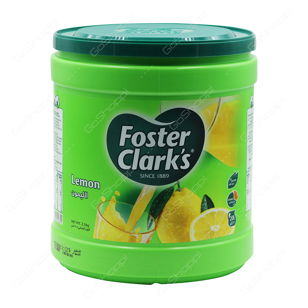 Foster Clarks Lemon Instant Flavoured Drink 2.5 kg