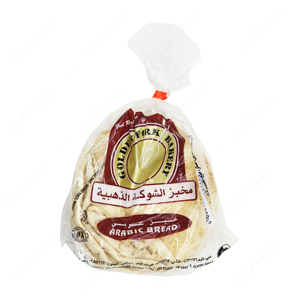 Golden Fork Arabic Bread Medium 1 Pack