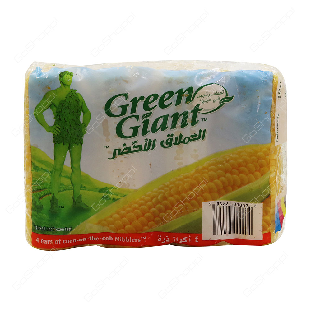 Green Giant 4 Ears Of Corn On The Cob Nibblers 4 pcs