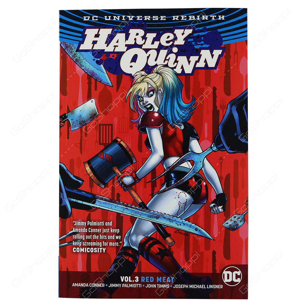 Harley Quinn Volume 3 - Red Meat By Amanda Conner - Buy Online