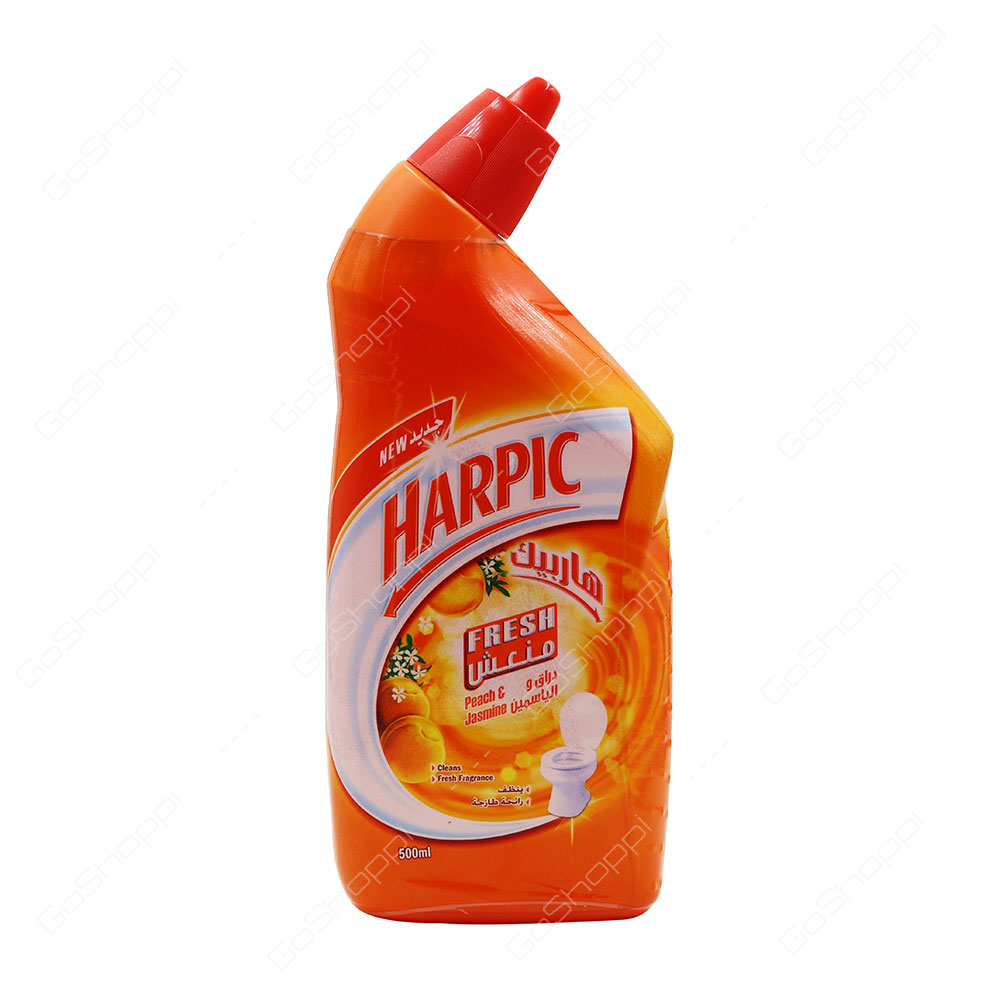 Harpic Fresh Peach And Jasmine Toilet Cleaner 500 ml