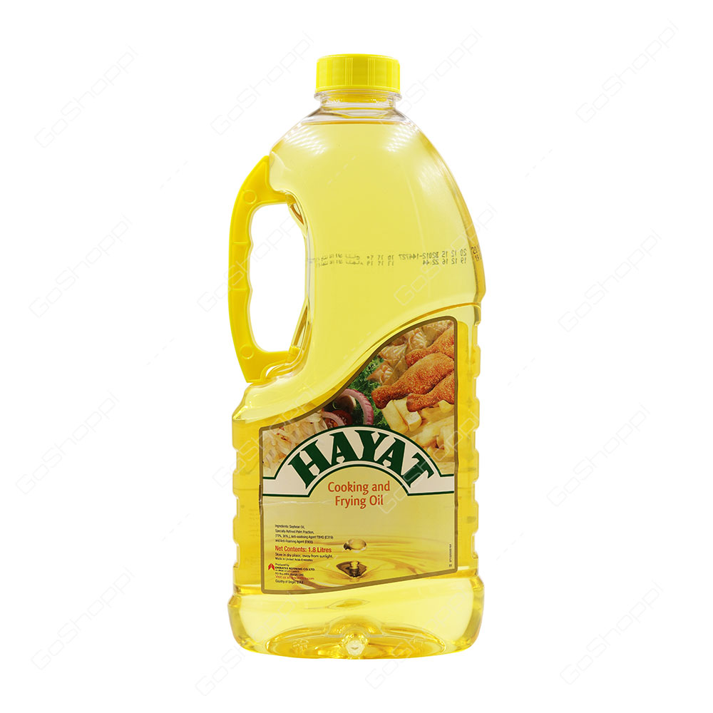 Hayat Cooking And Frying Oil 1.8 l