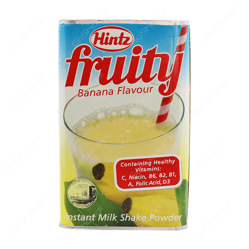 Hintz Fruity Banana Flavour Instant Milk Shake Powder 400 g