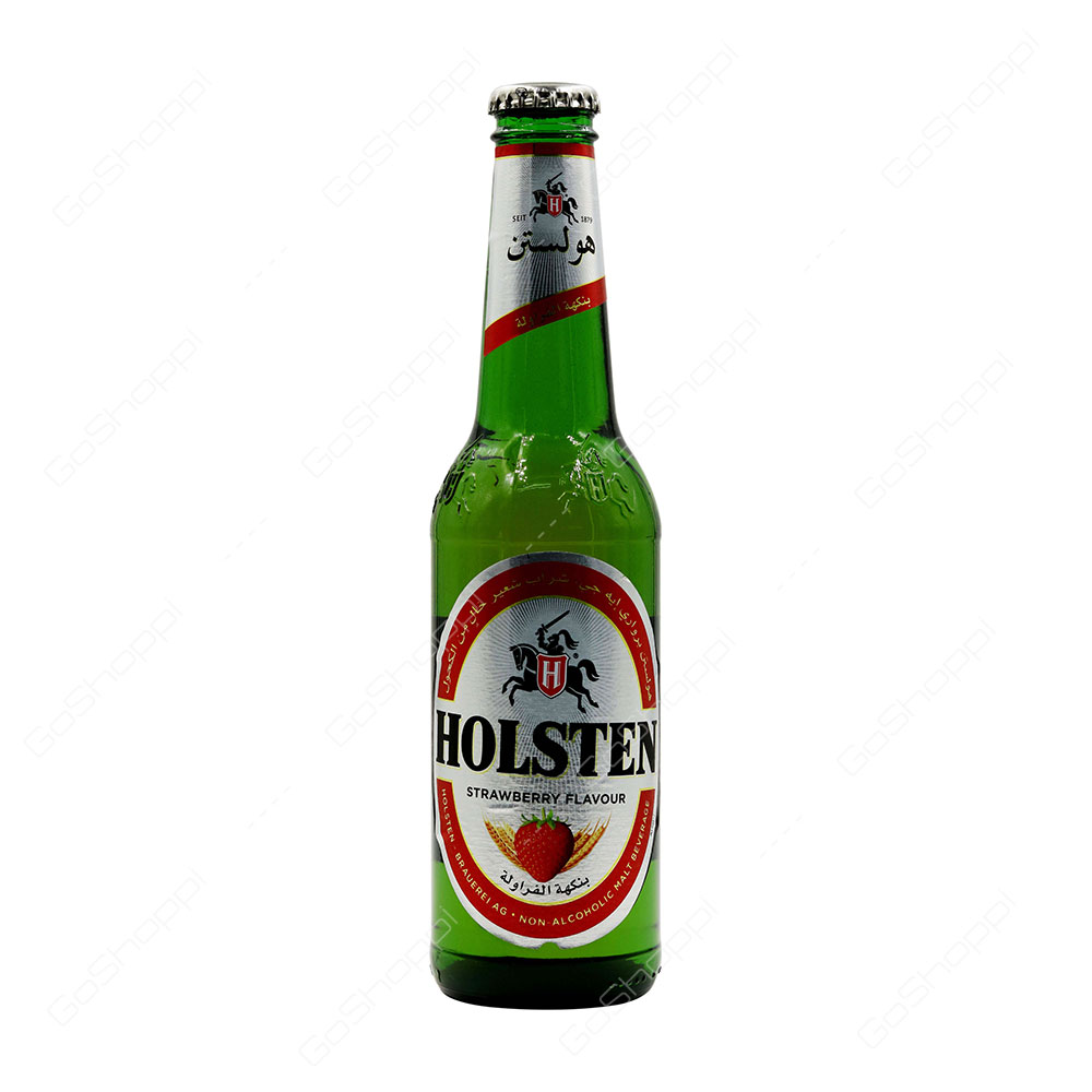 Holsten Strawberry Flavour Non Alcoholic Malt Beverage 330 ml