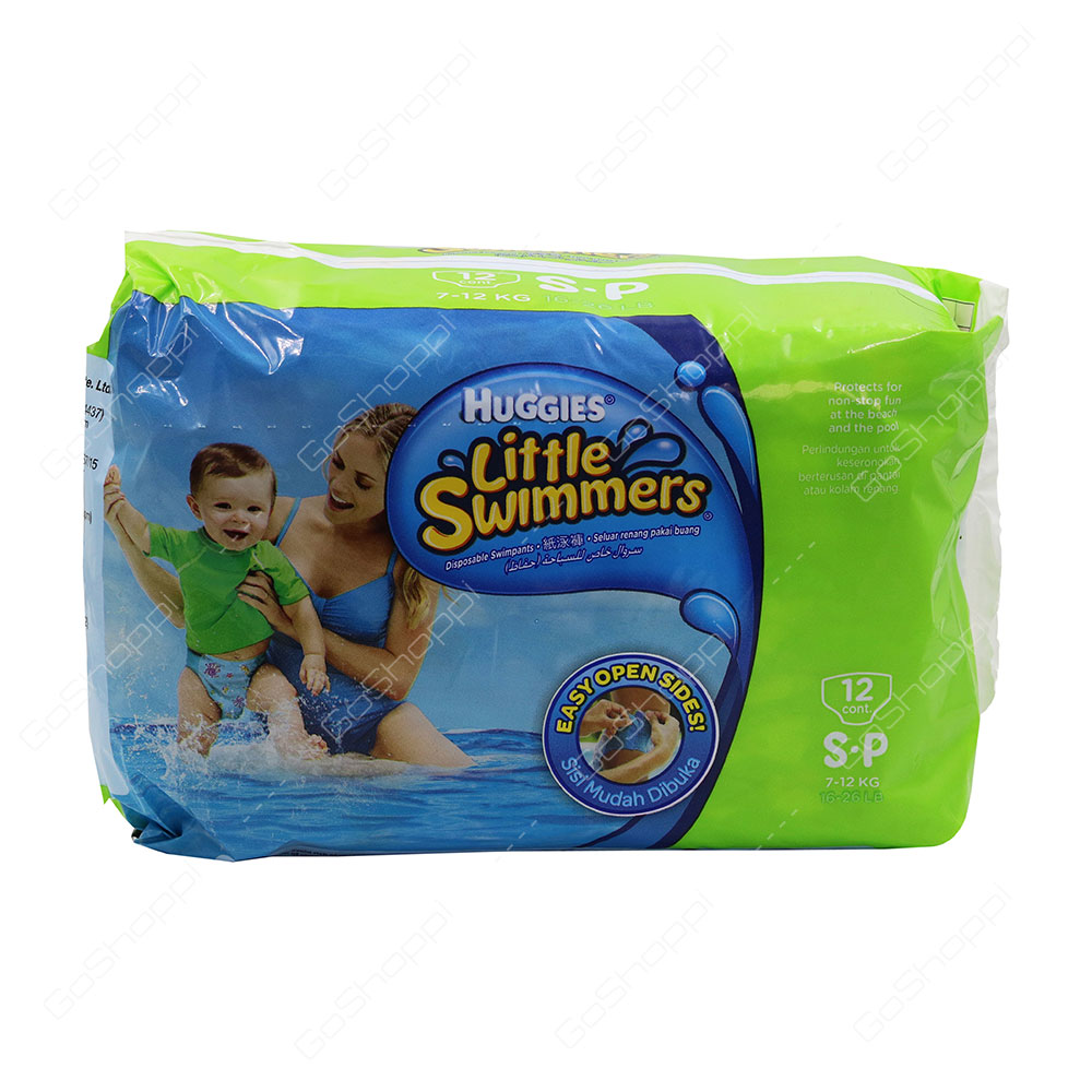 Huggies Little Swimmers S P 7 To 12 Kg 12 Count