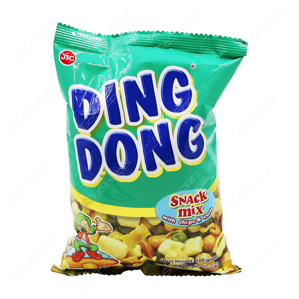 JBC Ding Dong Snack Mix with Chips and Curls 100 g