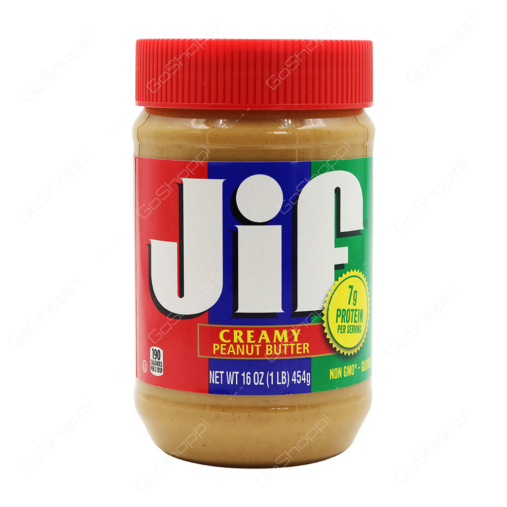 Jif Creamy Peanut Butter 454 g