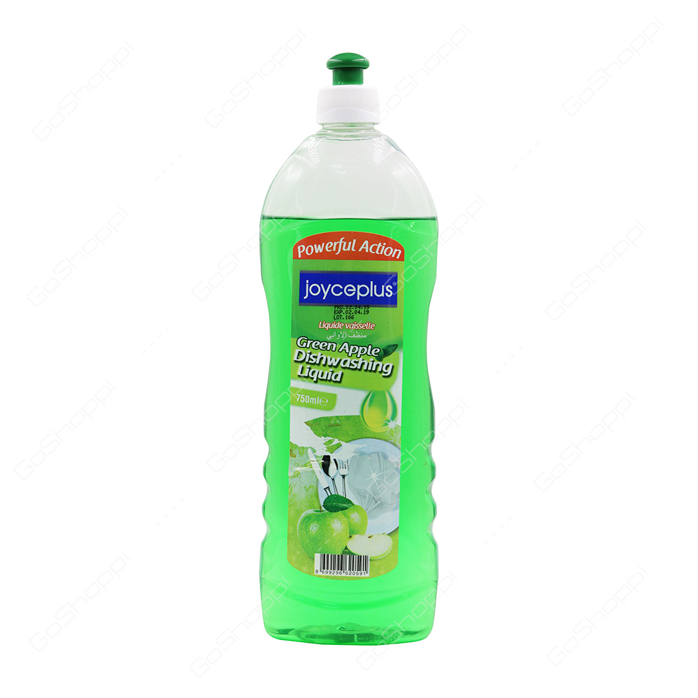 Joyceplus Green Apple Dishwashing Liquid 750 ml