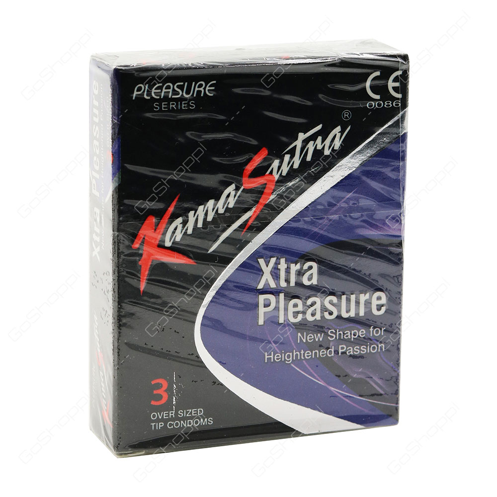 Kama Sutra Xtra Pleasure Condoms 3 pcs