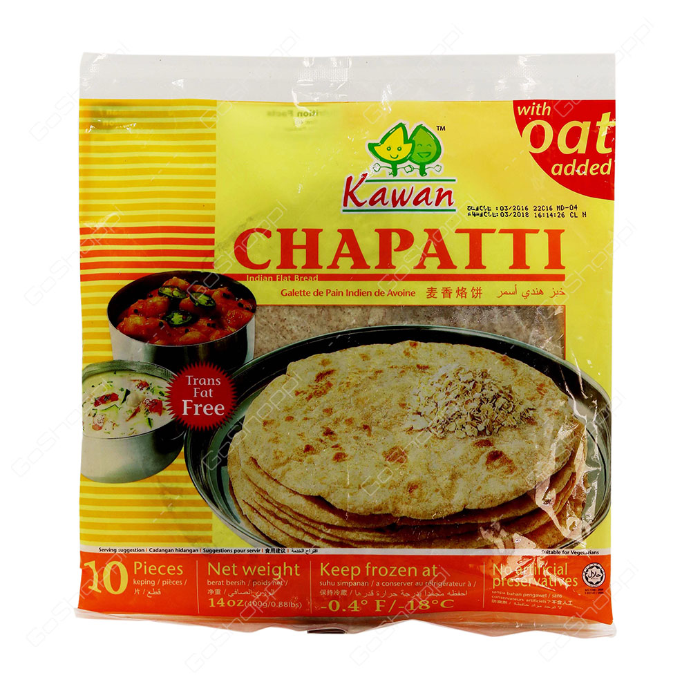 Kawan Chapatti With Oat Added 10 pcs