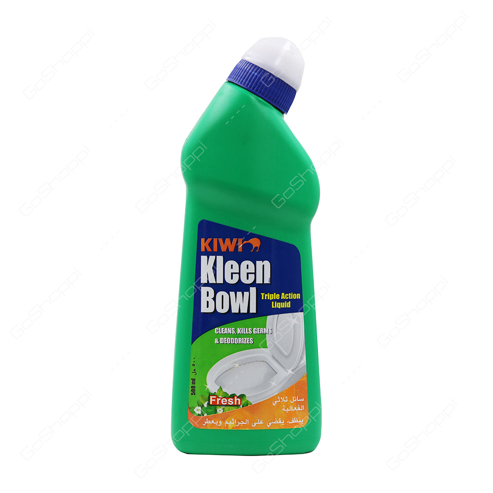 Kiwi Kleen Bowl Triple Action Liquid Fresh 500 ml