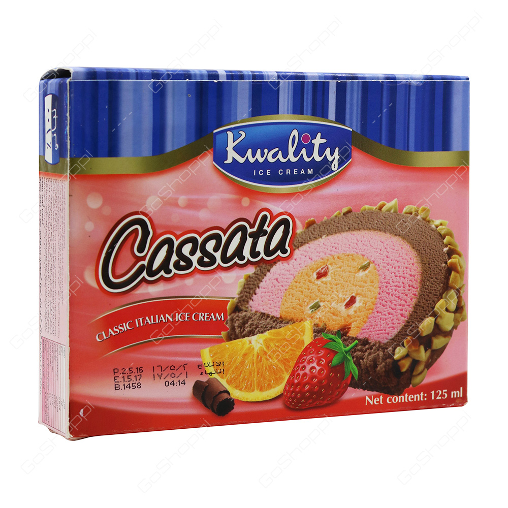 Kwality Cassata Icecream 125 ml