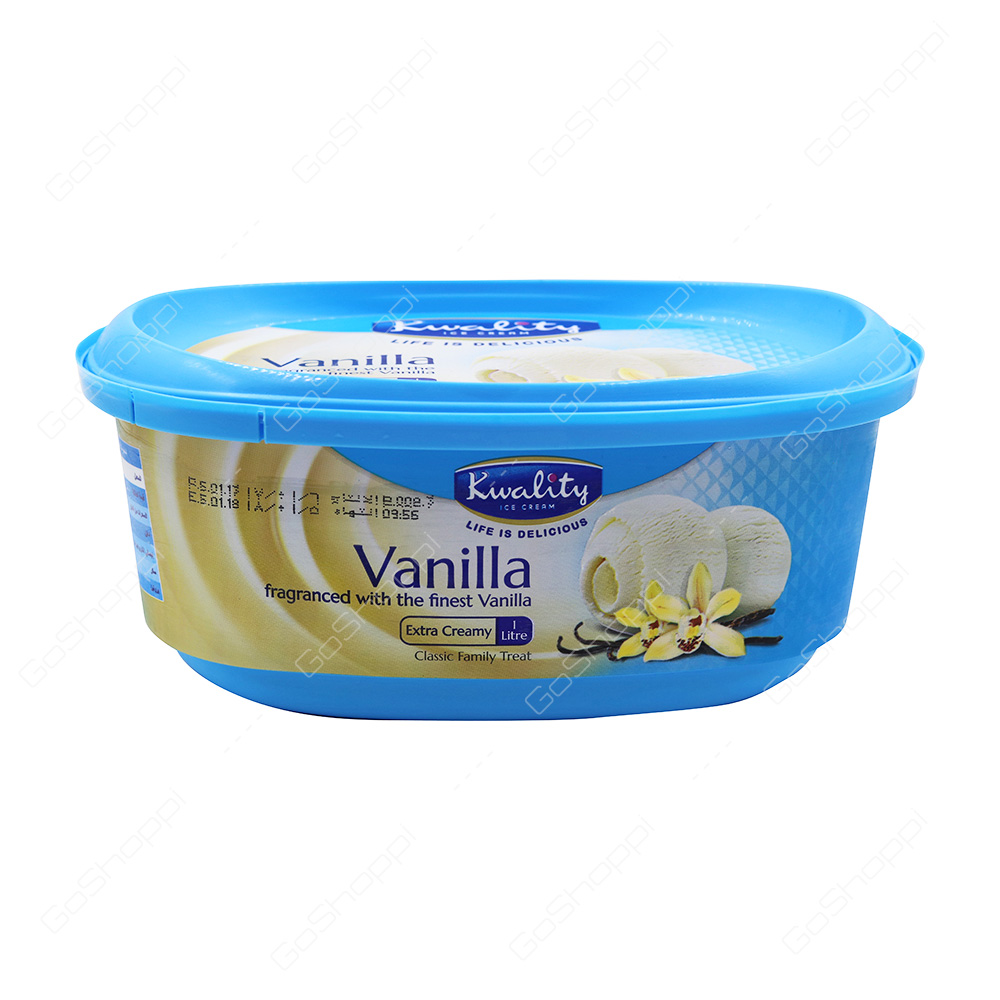 Kwality Vanilla Icecream 1 l