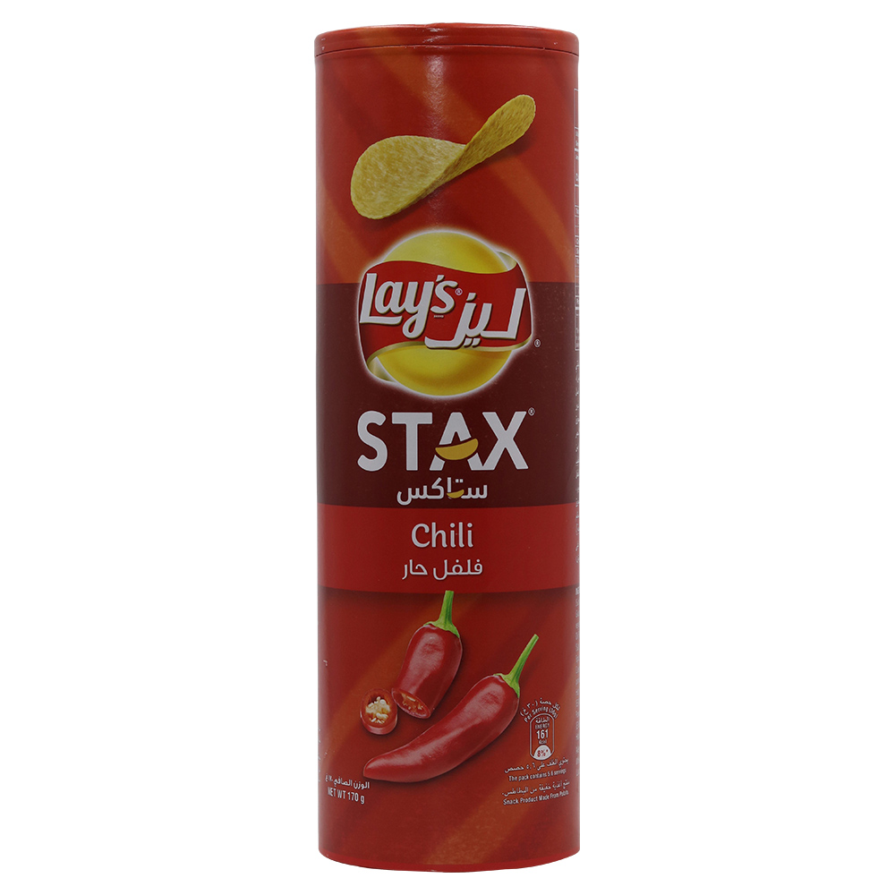 Lays Stax Chili 170g