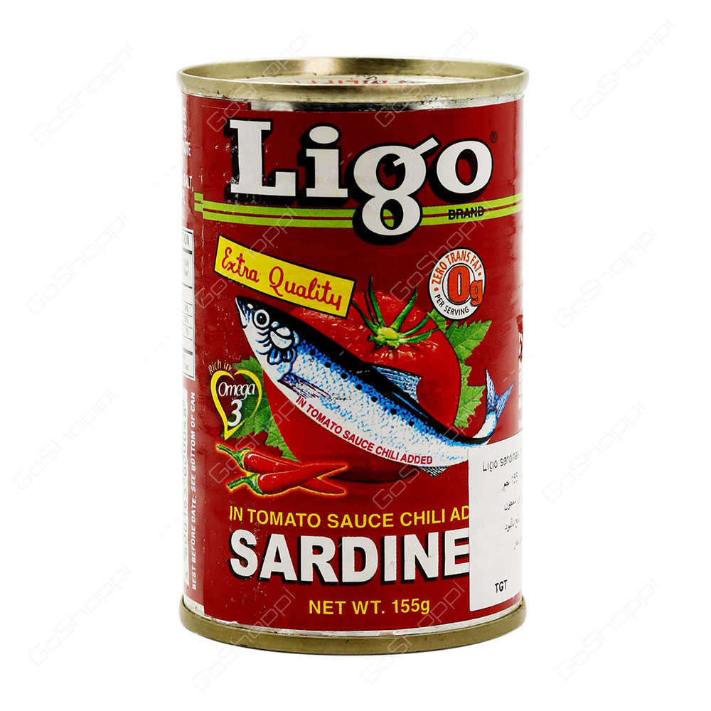 Ligo Sardines In Tomato Sauce Chili Added 155 g - Buy Online