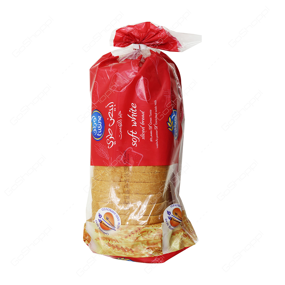 Lusine Soft White Sliced Bread 620 g