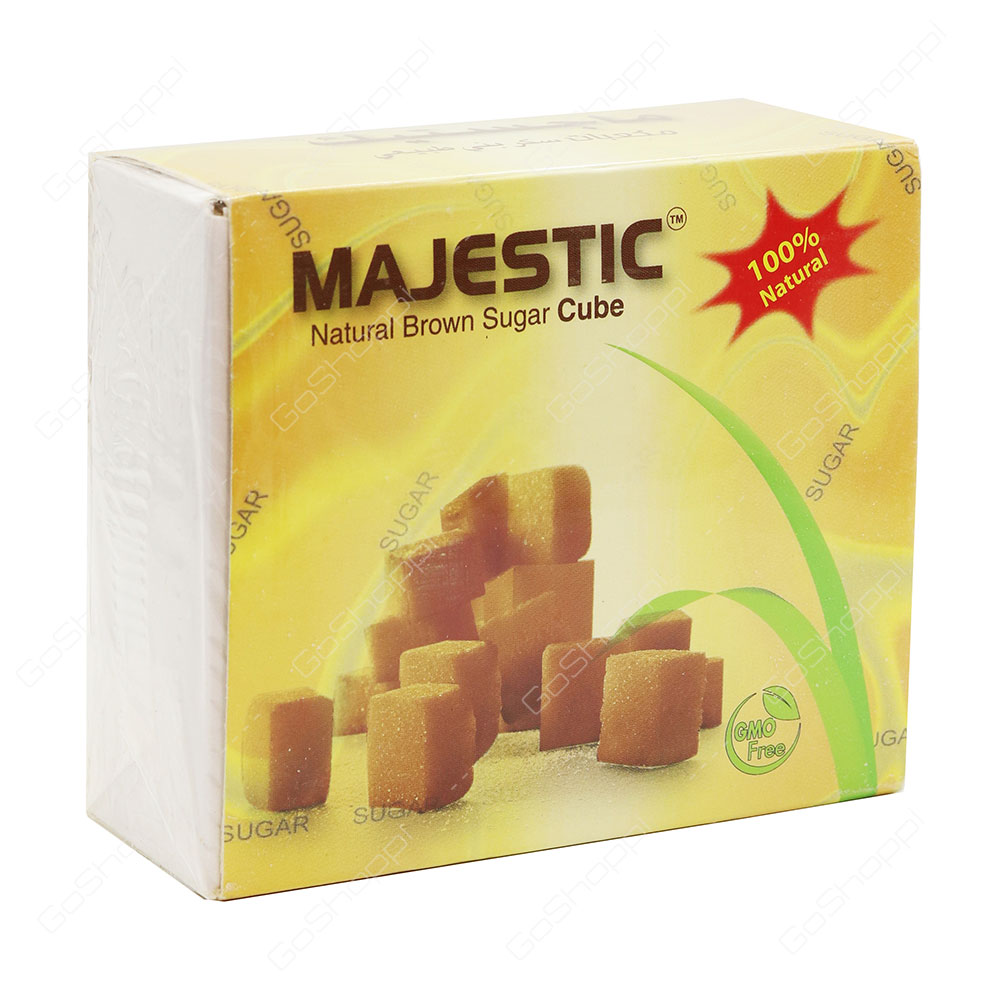 Majestic Natural Brown Sugar Cube 500 g