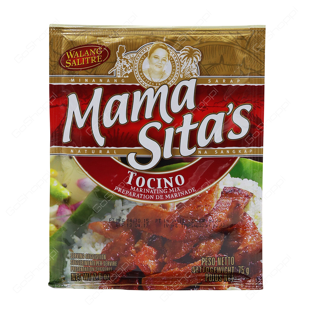 Mama Sitas Tocino Marinating Mix 75 g