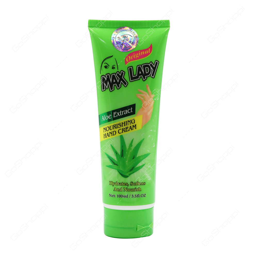 Max Lady Aloe Extract Nourishing Hand Cream 100 ml