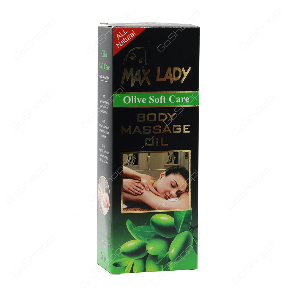 Max Lady Olive Soft Care Body Massage Oil 200 ml