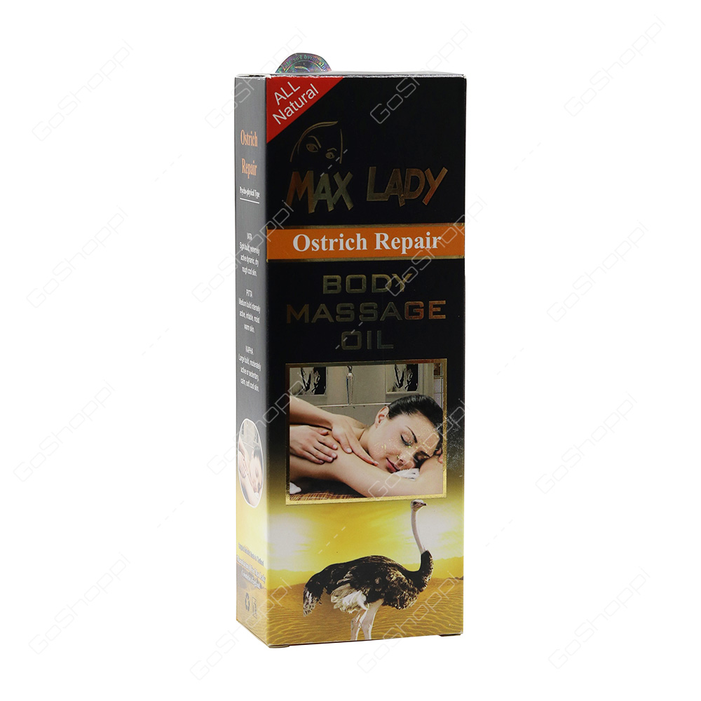 Max Lady Ostrich Repair Body Massage Oil 200 ml