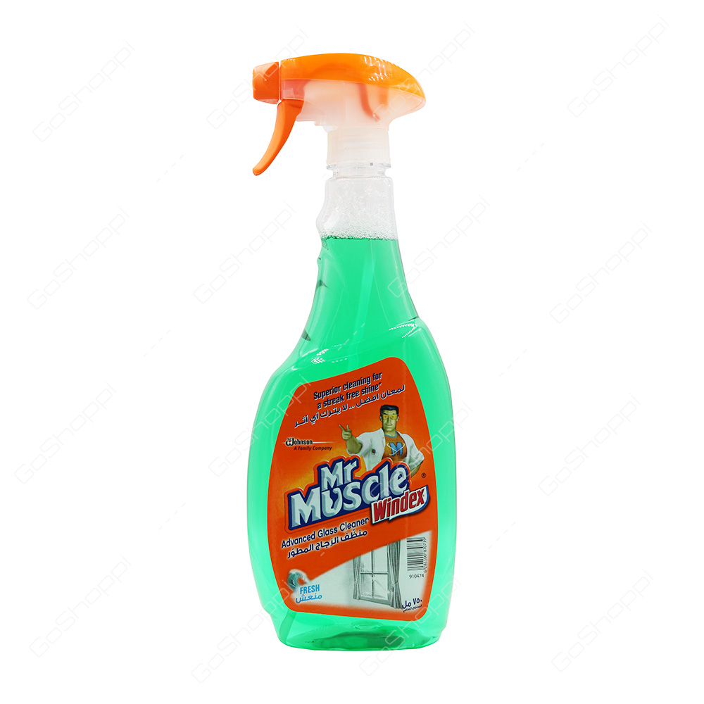 Mr Muscle Windex Advanced Glass Cleaner Fresh 750 ml