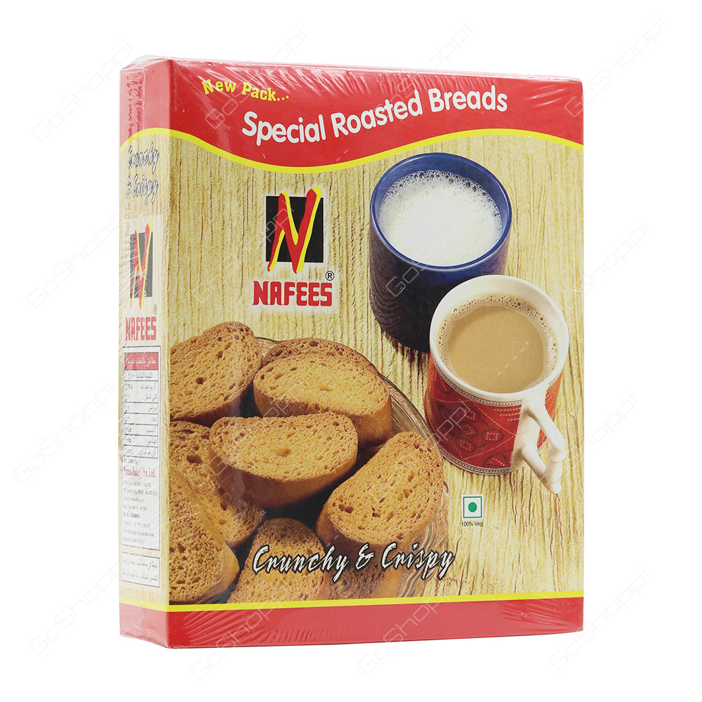 Nafees Special Roasted Breads Crunchy And Crispy 1 Pack