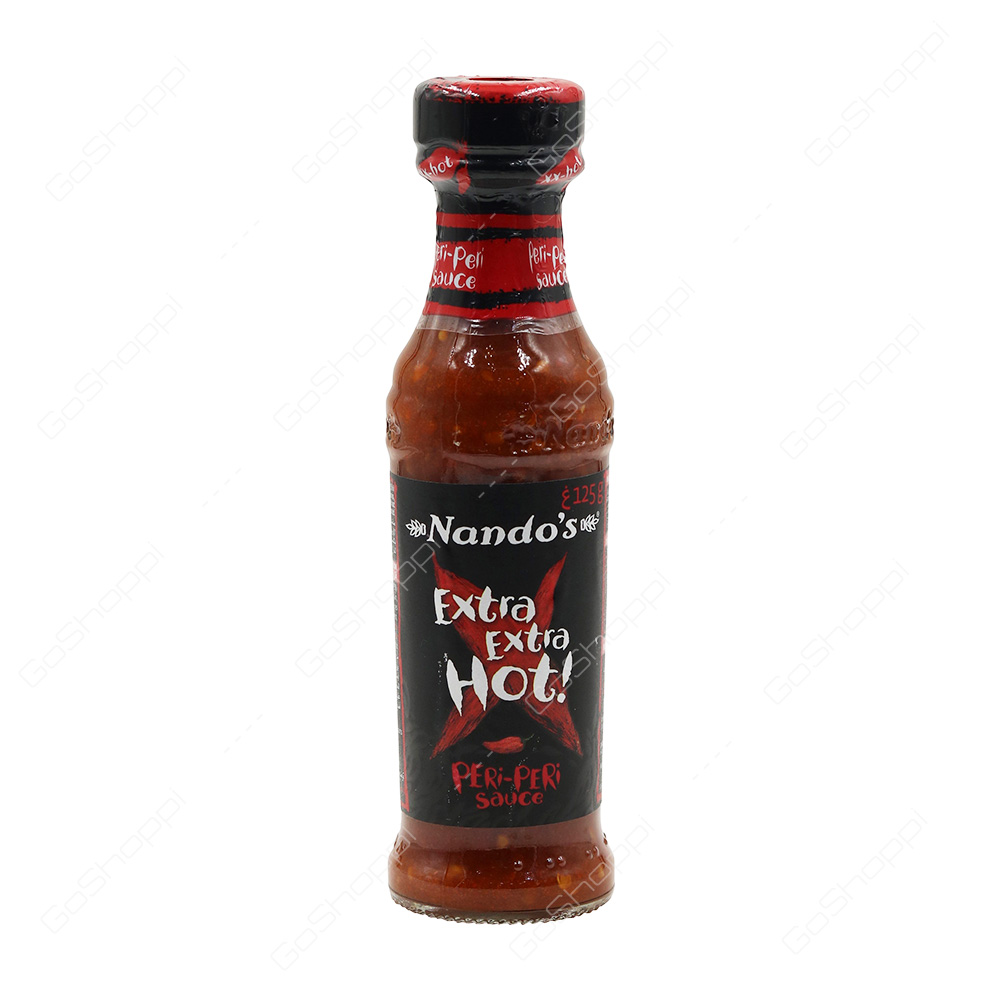 Nandos Peri Peri Sauce Extra Extra Hot 125 g