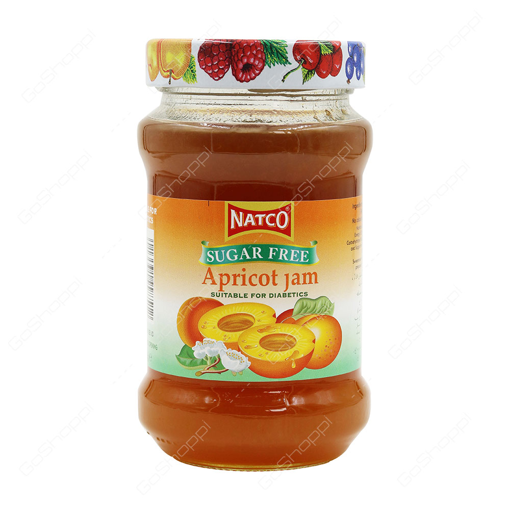 Natco Sugar Free Apricot Jam 390 g