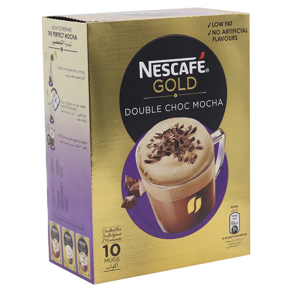 Nescafe Gold Double Choc Mocha 10x23g Buy Online