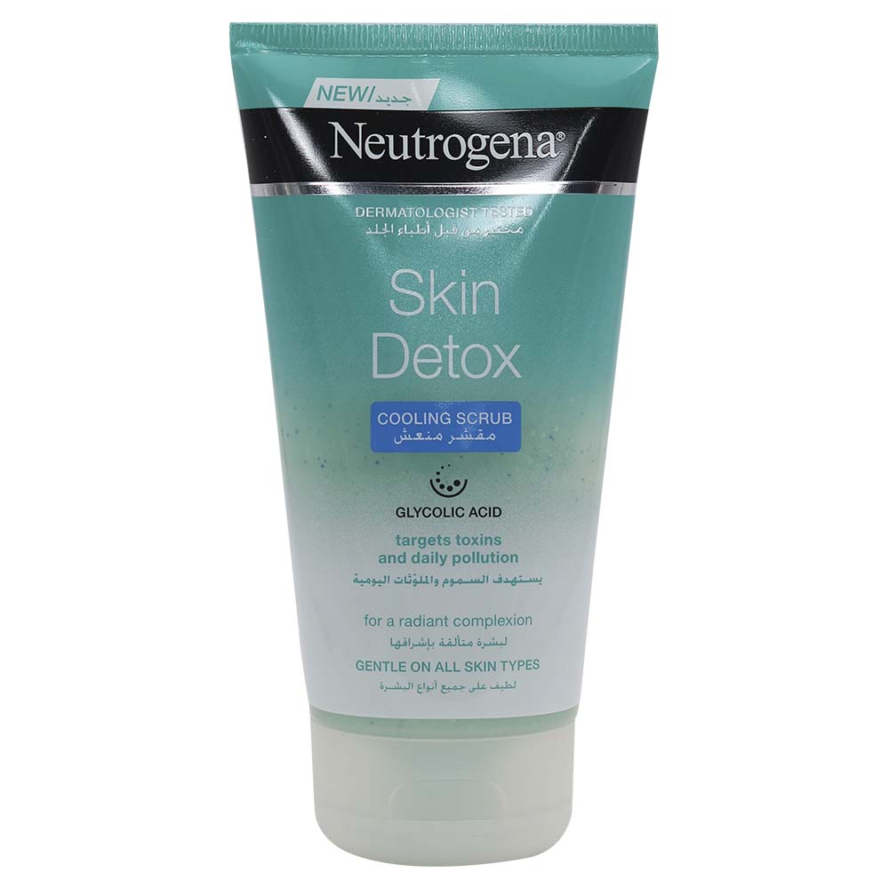 Neutrogena Dermatologist Tested Skin Detox Cooling Scrub 150ml