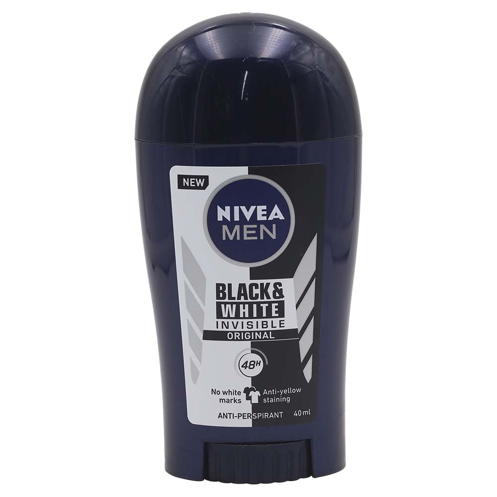 Nivea Men Black & White Invisible Original 48H Anti-Perspirant 40ml