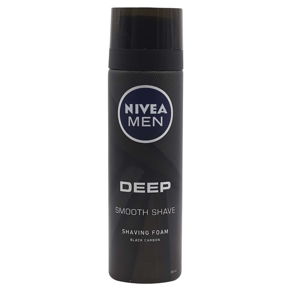 Nivea Men Deep Smooth Shaving Foam 200ml