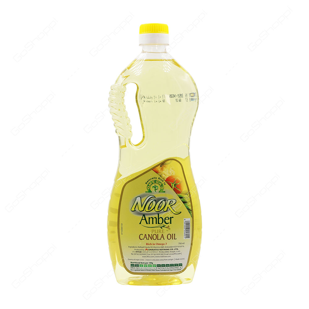 Noor Amber Pure Canola Oil 750 ml