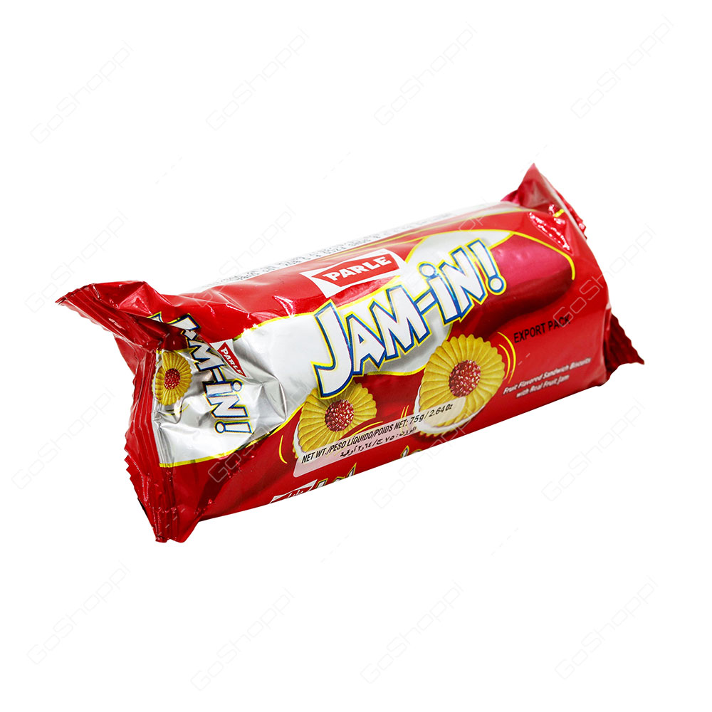 Parle Jam In Fruit Flavoured Sandwich Biscuits 75 g