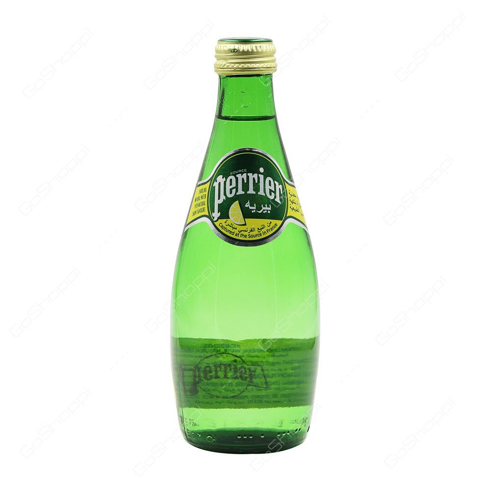 Perrier Natural Mineral Water Lemon Flavour 330 ml