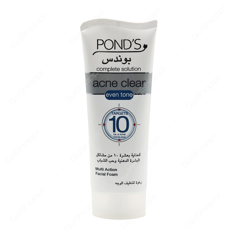 Ponds Acne Clear Multi Action Facial Foam 100 g