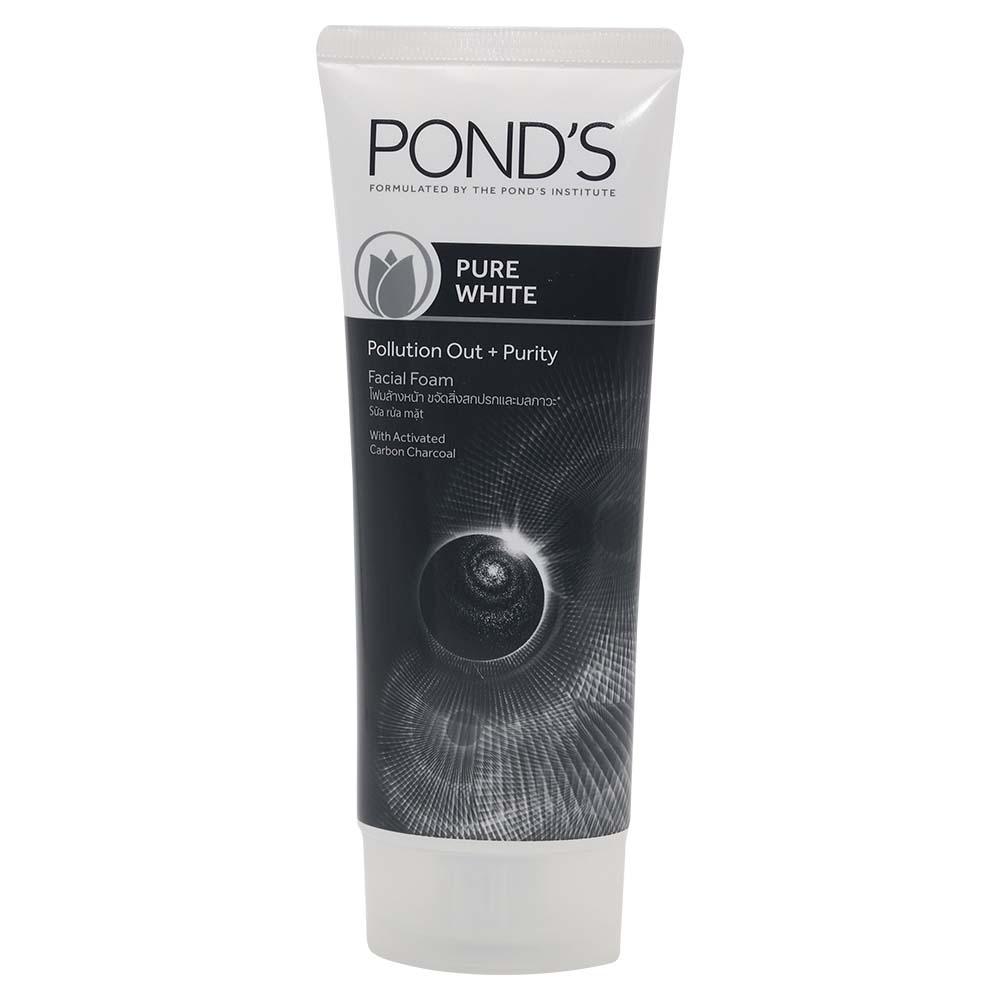 Ponds Pure White Deep Cleansing Brightening Facial Foam 100g