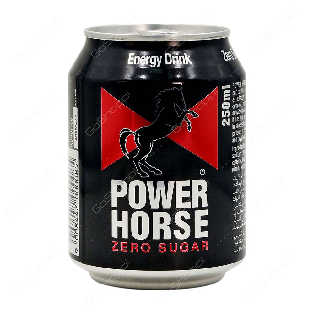 Power Horse Zero Sugar Energy Drink 250 ml