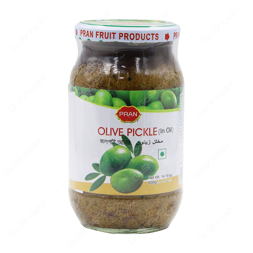 Pran Olive Pickle in Oil 400 g