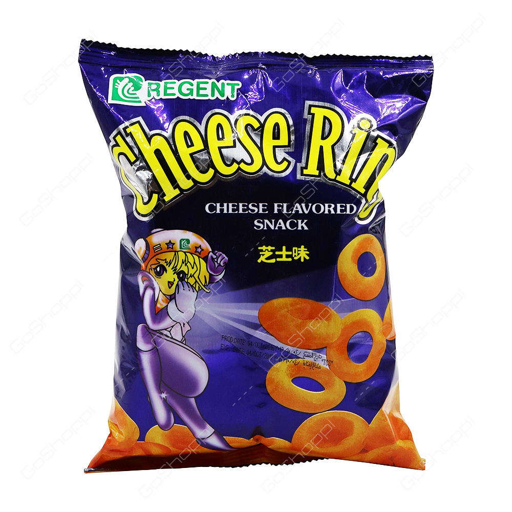 Regent Cheese Rings Cheese Flavored Snack 60 g