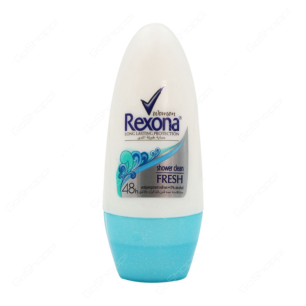 Rexona Women Shower Clean Fresh Antiperspirant Roll On Ml Buy Online